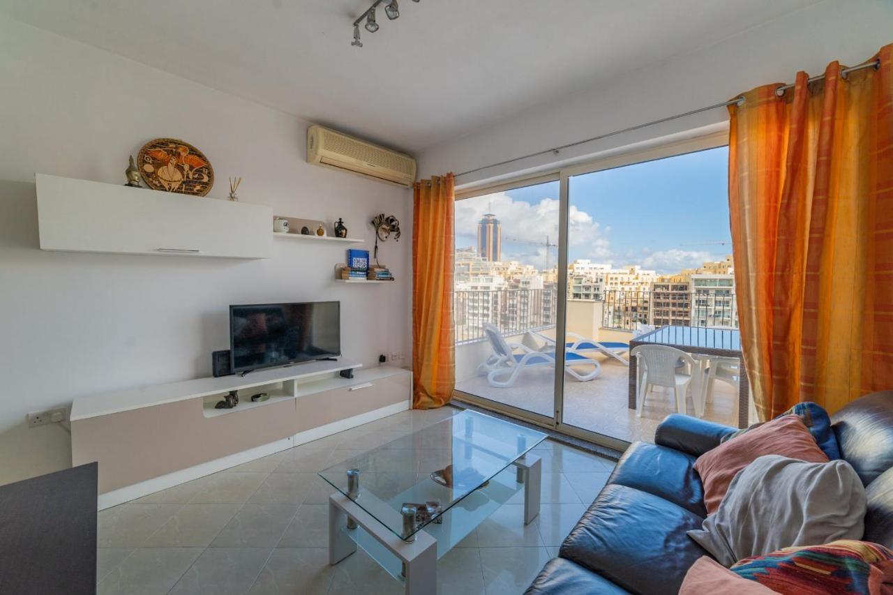 Amazing Views Of Spinola Bay In Heart Of Stjulians-Hosted By Sweetstay Saint Julian's Exterior photo